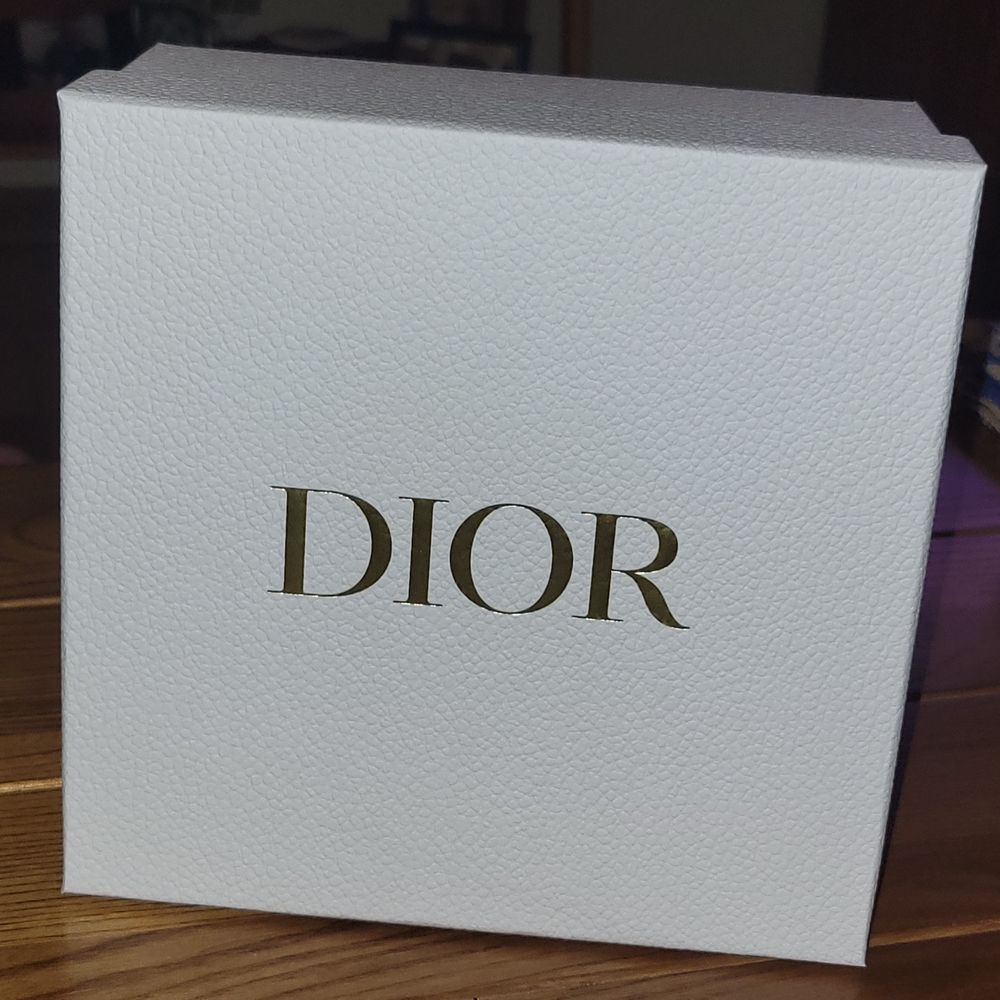 Dior White and Gold Box